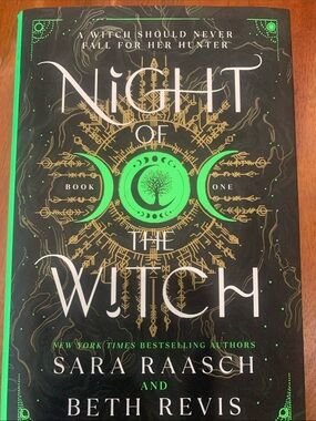 Night of the Witch fantasy hard cover romance by S Raasch and B Revis book 1